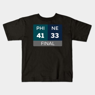 PHI 41 NE 33 Kids T-Shirt